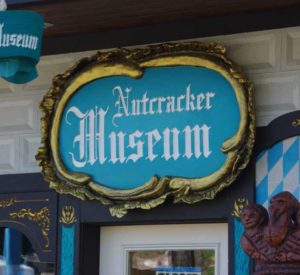 3D sign with filegree border for Nutcracker Museum.