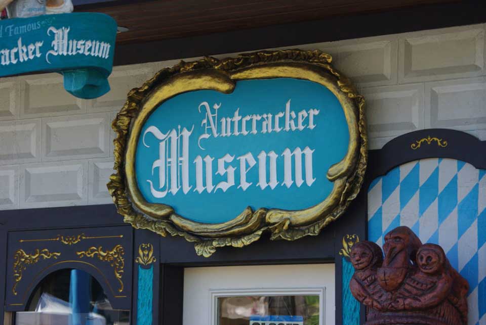 Nutcracker Museum - 3D sign with hand sculpted boarder