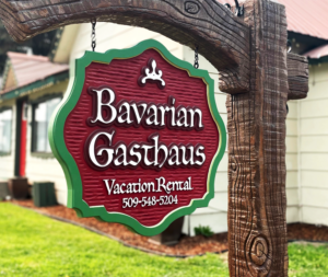 Very nice carved sign